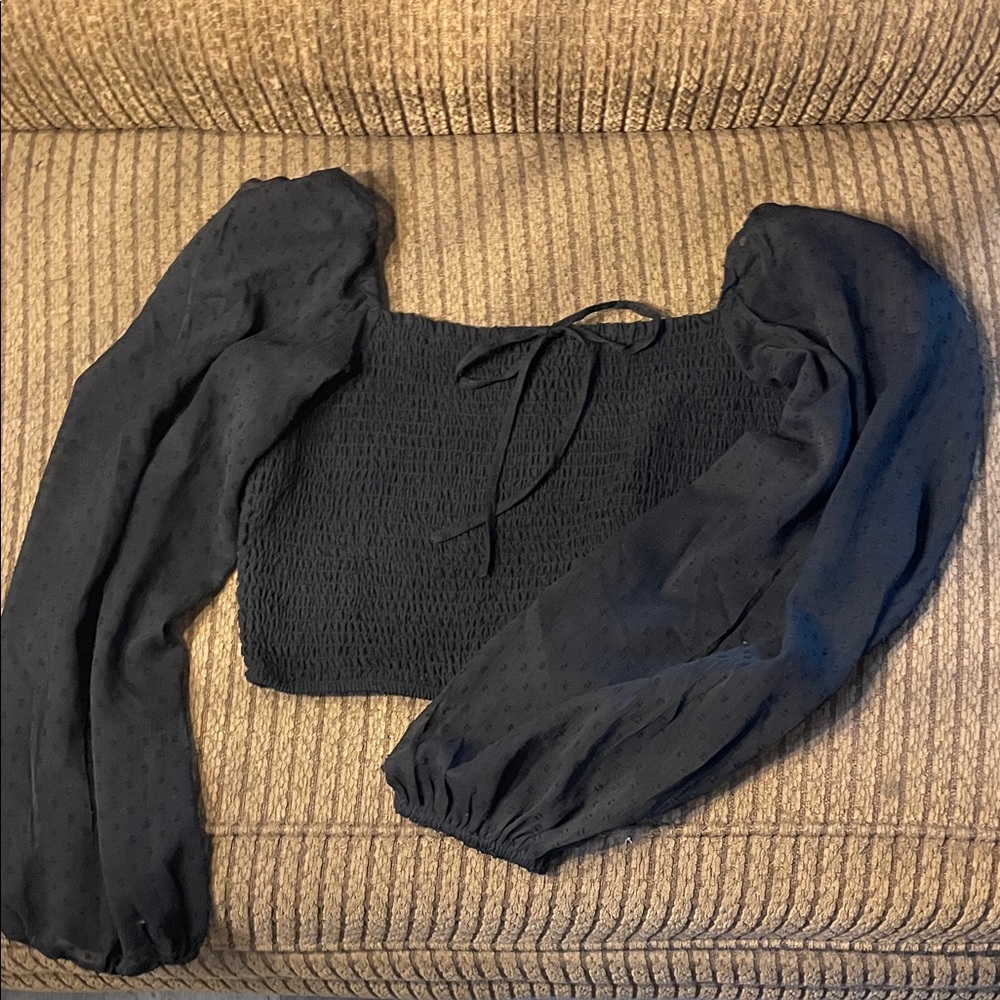 Black Long-sleeve & Bow